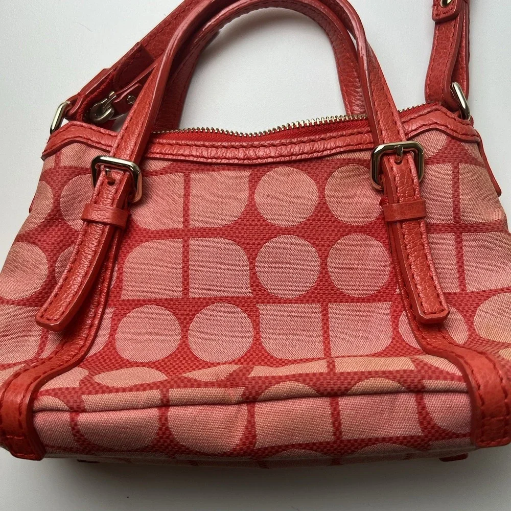 Kate Spade Micro-Opus Mulberry Street Noel Paprika Bag